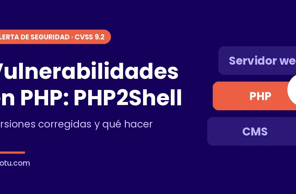 Vulnerabilidades en PHP: PHP2Shell afecta a la capa de PHP, entre el servidor web y el CMS